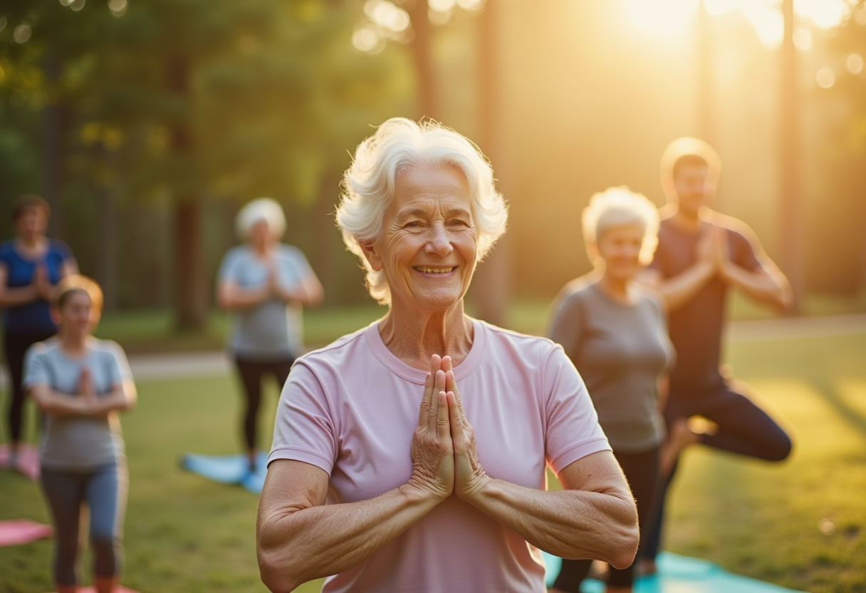 Затишна студія йоги trelmavor з м'яким освітленням та зручними килимками